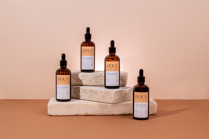 Huile d'Argan à la Lavande 3 en 1
